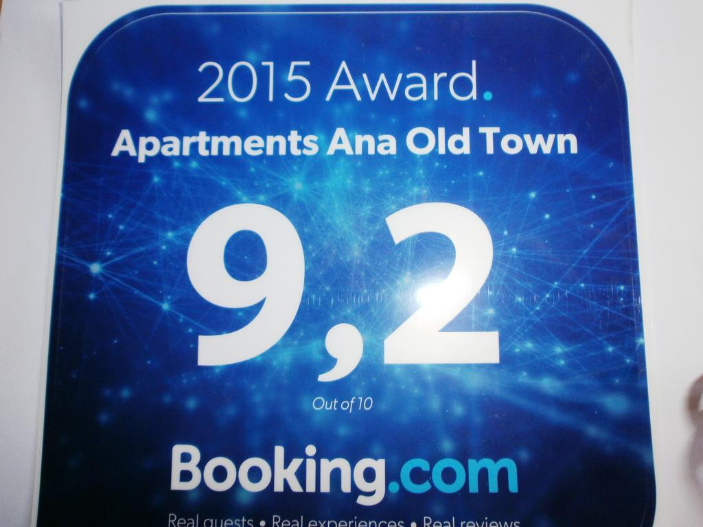 קאבטאט Apartments Ana Old Town מראה חיצוני תמונה